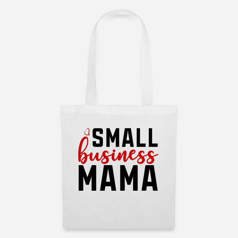 Small business mama - Stoffbeutel - Weiß