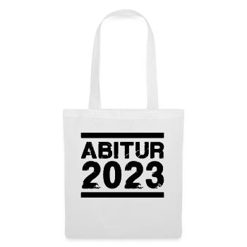 abitur 2023 - Stoffbeutel - Weiß - Vorne