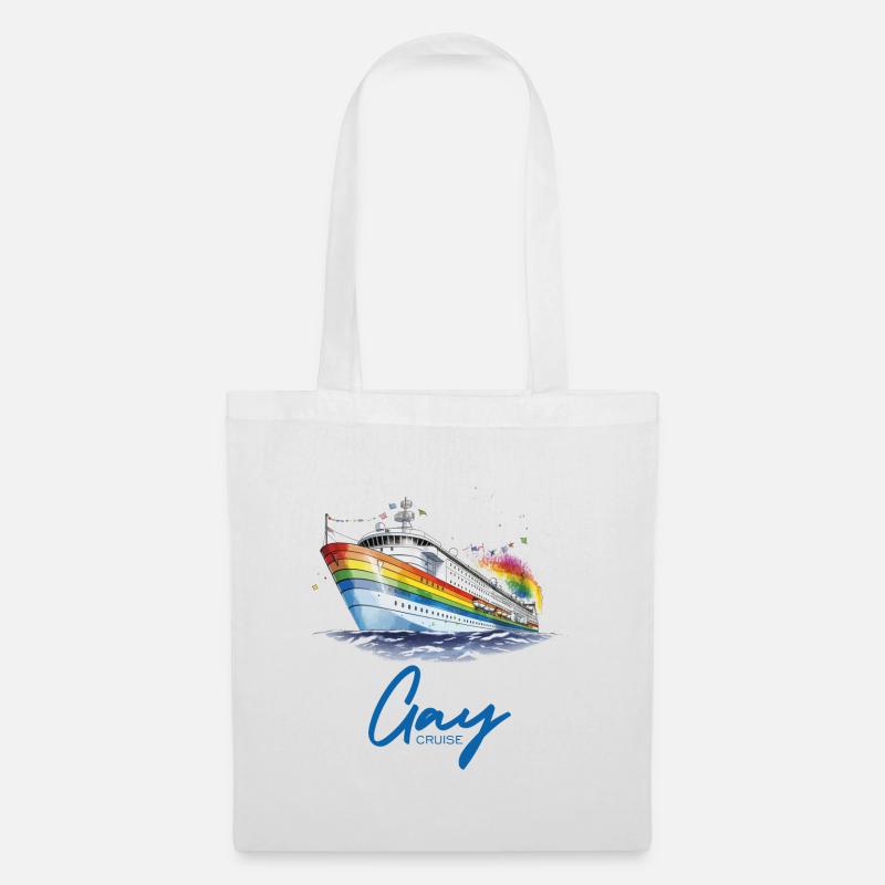 Gaycrouise - Stoffbeutel - Weiß