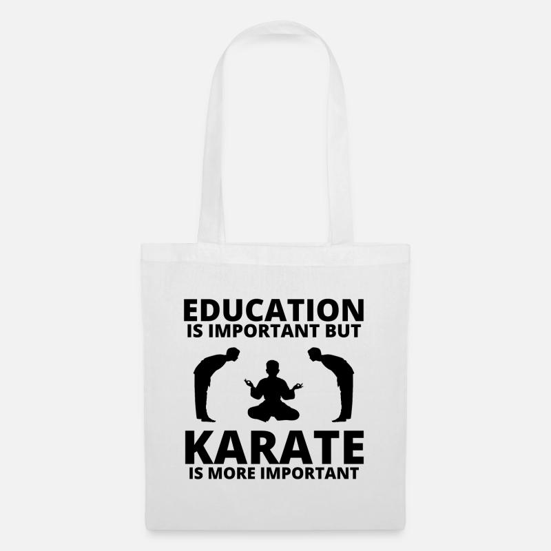 karate, karate fan, karate classes - Tote Bag - white