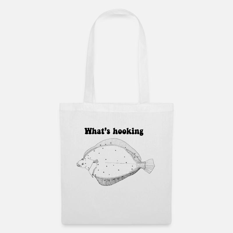 Whats Hooking - Tote Bag - white