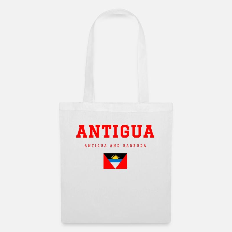 Antigua - Stoffbeutel - Weiß
