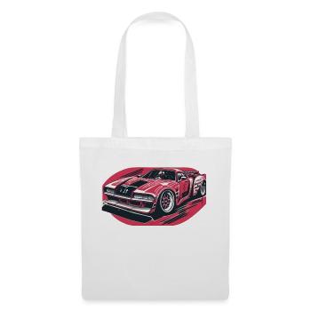 Racecar all Red - Tote Bag - white - Front