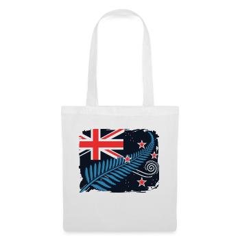 Nouvelle-Zélande Aotearoa Kiwi 11 - Sac en tissu - blanc - Devant