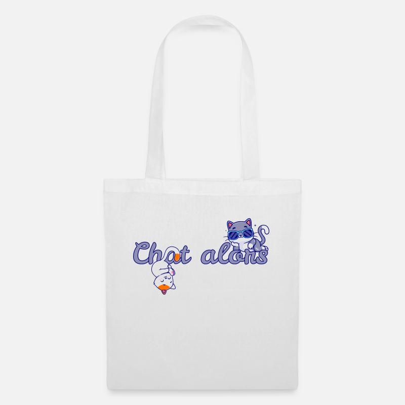 Chat then - Tote Bag - white