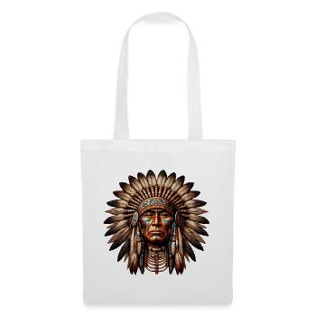 American Indian American Red Skin - Tote Bag - white - Front