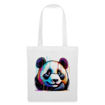Panda - Sac en tissu - blanc - Devant
