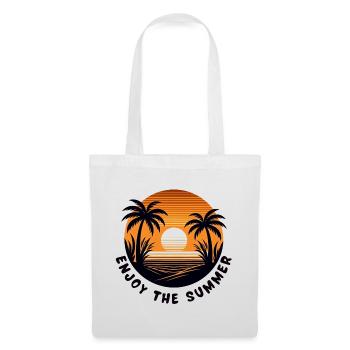 Enjoy the summer - Tote Bag - white - Front