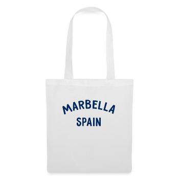 Marbella Espagne Espagne España - Sac en tissu - blanc - Devant