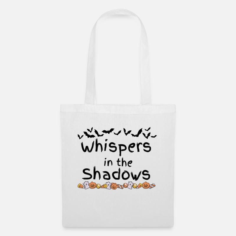 Whispers in the Shadows - Stoffbeutel - Weiß