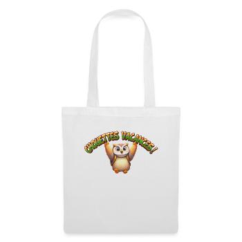 Chouettes Vacances 1 - Sac en tissu - blanc - Devant