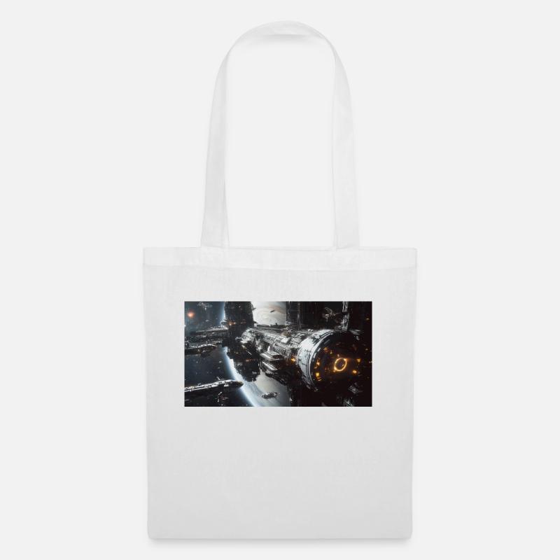 Perdu dans l’espace 1 1 - Sac en tissu - blanc