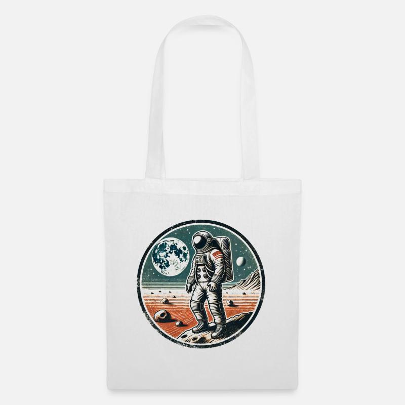 Astronaut - Stoffbeutel - Weiß
