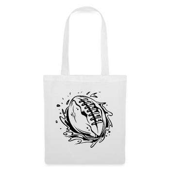 American Football Ball - Tote Bag - white - Front