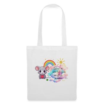 Cute mouse design for the best teacher - Tote Bag - white - Front