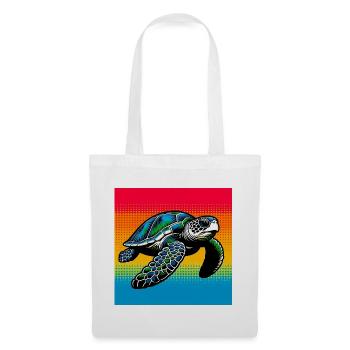 turtle - Tote Bag - white - Front