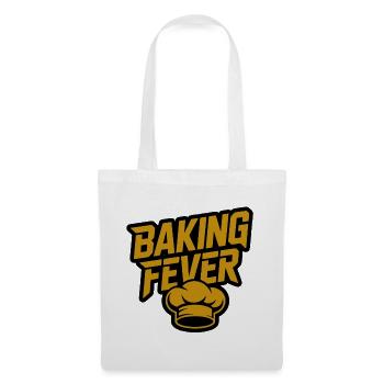 Baking Fever: Chef Hat Graphic - Stoffbeutel - Weiß - Vorne