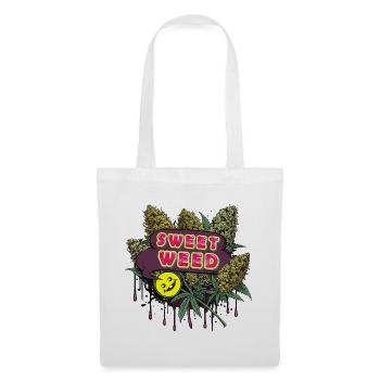 Sweet Weed - Stoffbeutel - Weiß - Vorne
