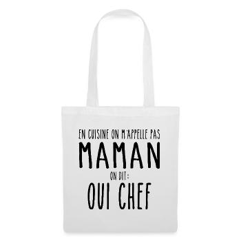 Cooking Mom the Cook Cooking Mom Mother - Stoffbeutel - Weiß - Vorne