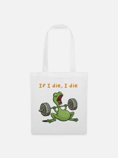 Funny Gen X Bulldog Adult Humor Saying - Stoffbeutel - Weiß