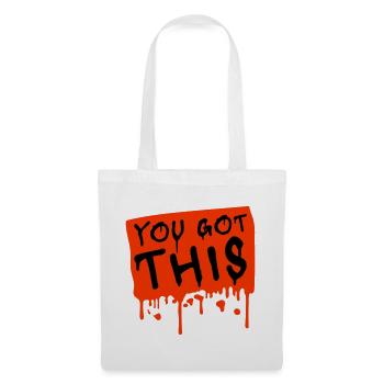 You Got This Motivational Inspirational Quote - Tote Bag - white - Front