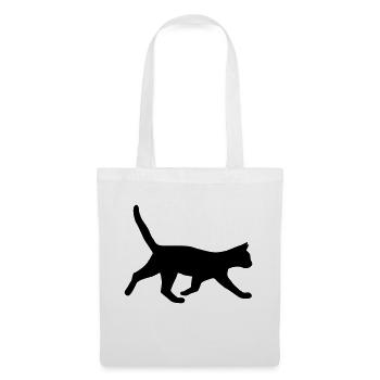 KATZE - Stoffbeutel - Weiß - Vorne