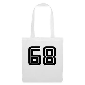 68 - Sac en tissu - blanc - Devant