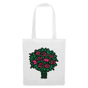 Bouquet 3 - Tote Bag - white - Front