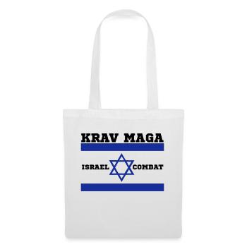 Krav Maga - Stoffbeutel - Weiß - Vorne