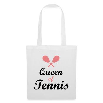 Tennis - Stoffbeutel - Weiß - Vorne