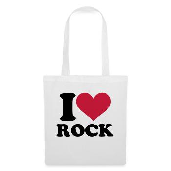 Rock - Sac en tissu - blanc - Devant