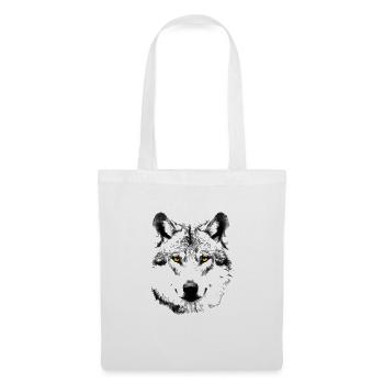 The Wolf - Tote Bag - white - Front