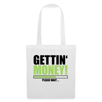chargement s'il vous plaît loin chargement barre de chargement buendel geldsc - Sac en tissu - blanc - Devant