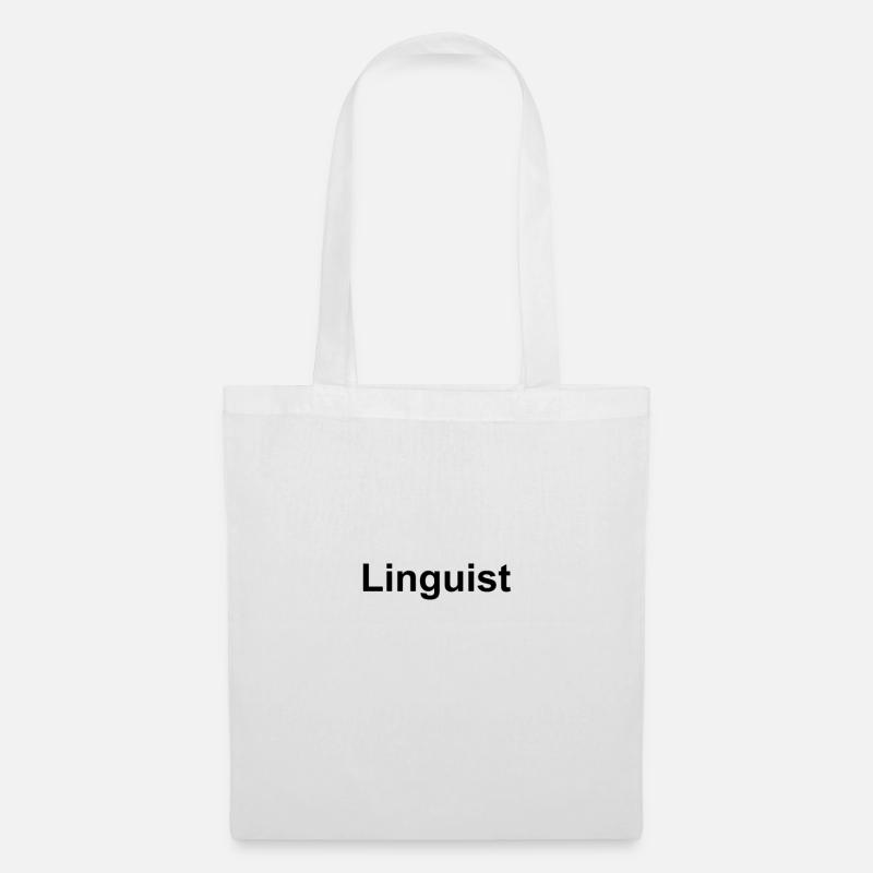 Linguist - Stoffbeutel - Weiß