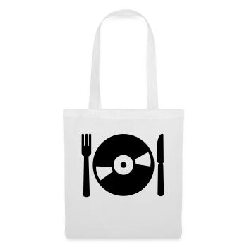 Vinyl - Sac en tissu - blanc - Devant