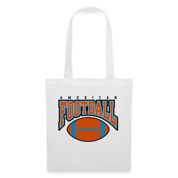 american football - rugby - Sac en tissu - blanc - Devant