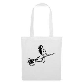 witch - Tote Bag - white - Front