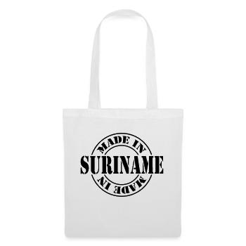 made in suriname m1k2 - Stoffbeutel - Weiß - Vorne