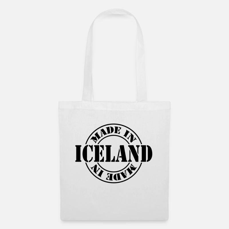 made in iceland m1k2 - Stoffbeutel - Weiß