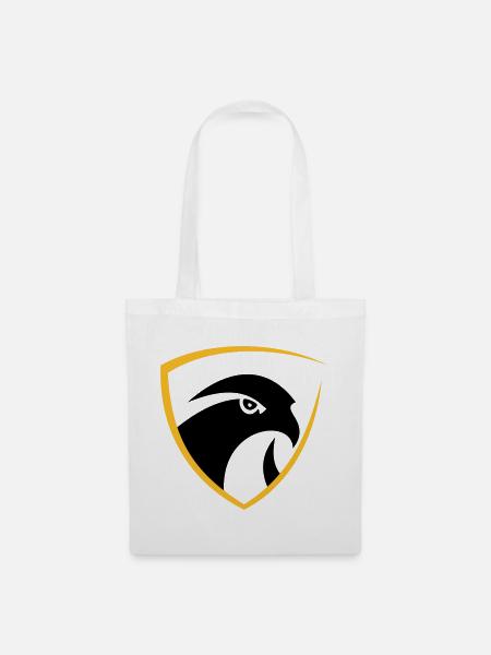 Falcon logo - Tote Bag - white