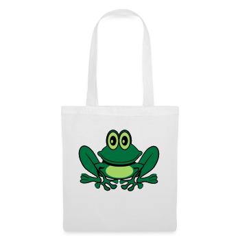 Sweet funny frog - Tote Bag - white - Front
