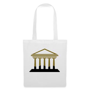 athen_gebaeude_2 - Tote Bag - white - Front