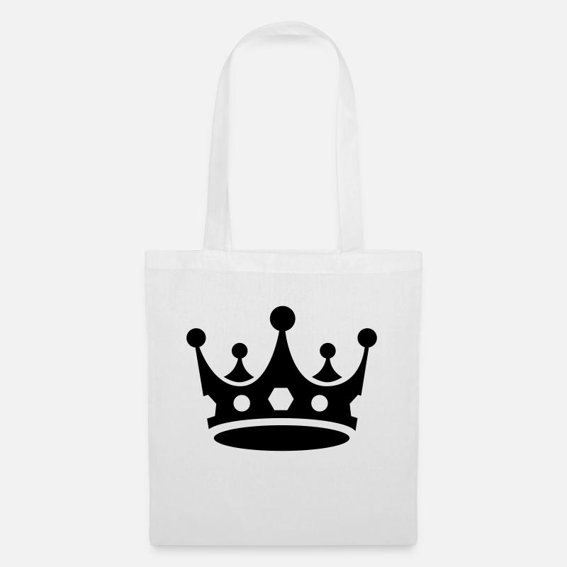crown - Tote Bag - white
