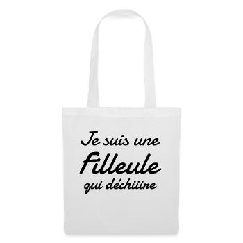 Goddaughter Patentochter Filleule Baby Family - Tote Bag - white - Front