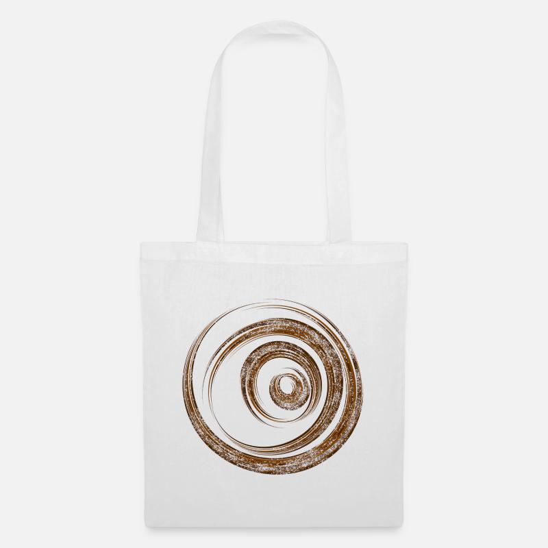 circle - Tote Bag - white