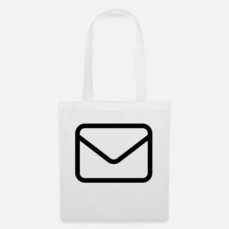 Email envelope - Tote Bag - white