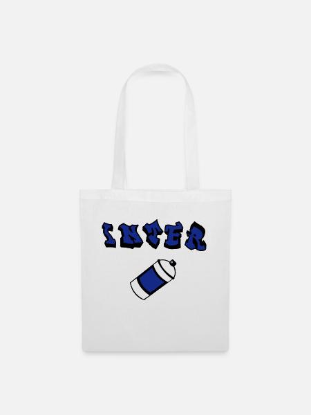 inter graffiti - Tote Bag - white