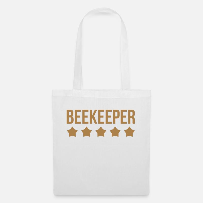 Imker / Imker - Stoffbeutel - Weiß