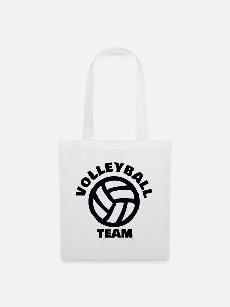 VOLLEYBALL TEAM - Stoffbeutel - Weiß