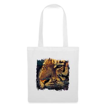 Animaux animaux animaux prédateurs Predator Safari Afrique - Sac en tissu - blanc - Devant